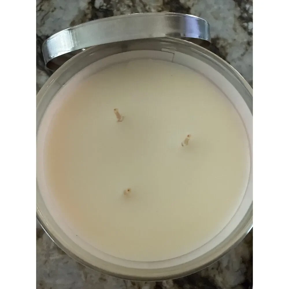 Bath & Body Works Marble Toffee 3 Wick Scented Candle - Picture 3 of 4